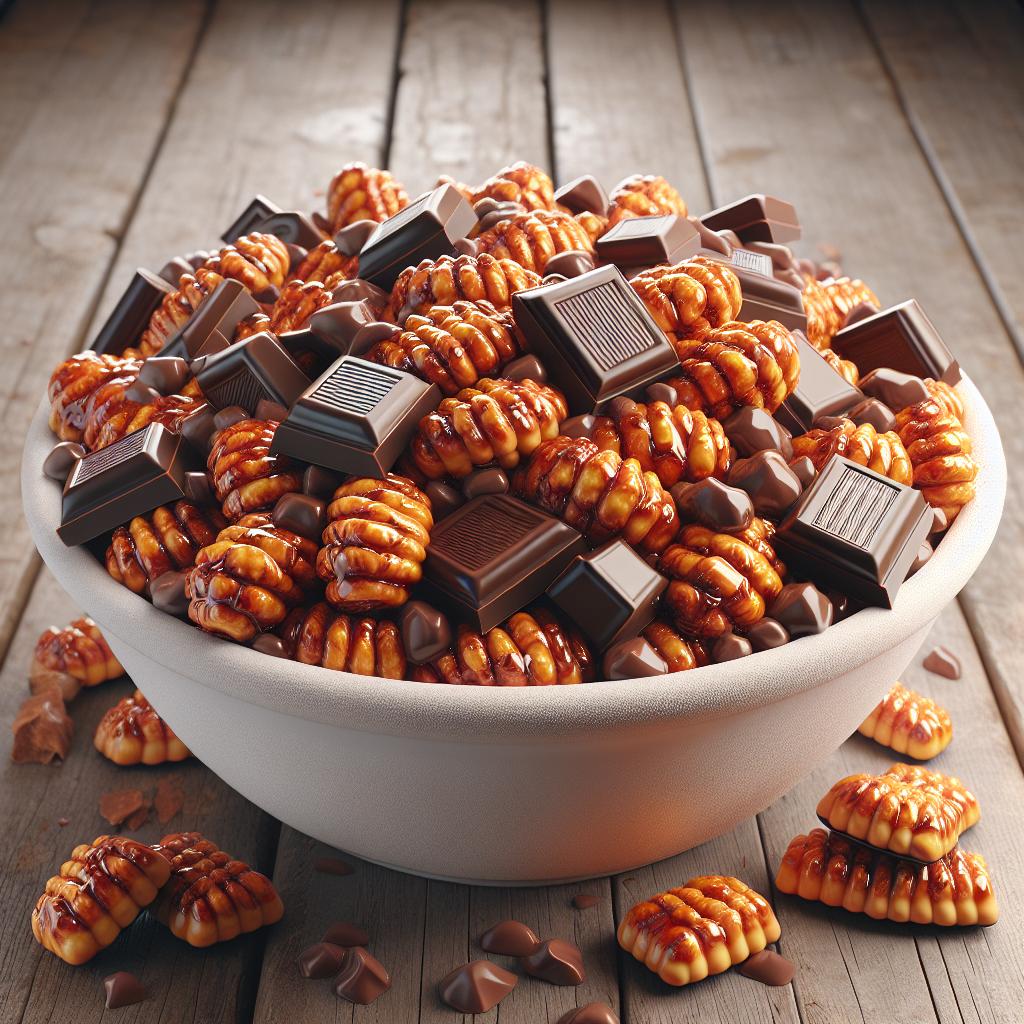 Croccante con chocolate