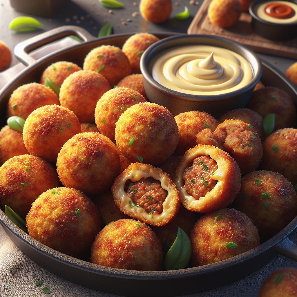 Croquetas de carne cocida (bitterballen)