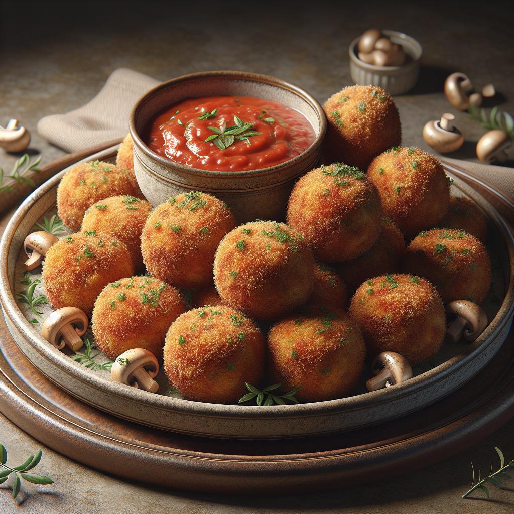 Croquetas de hongos