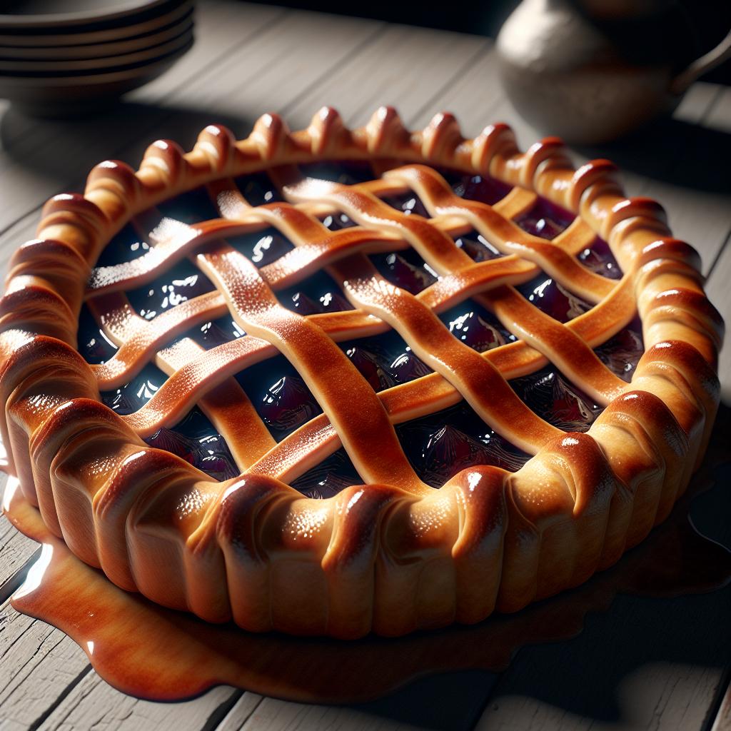 Tarta de mermelada