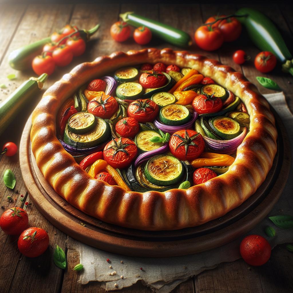 Tarta de verduras