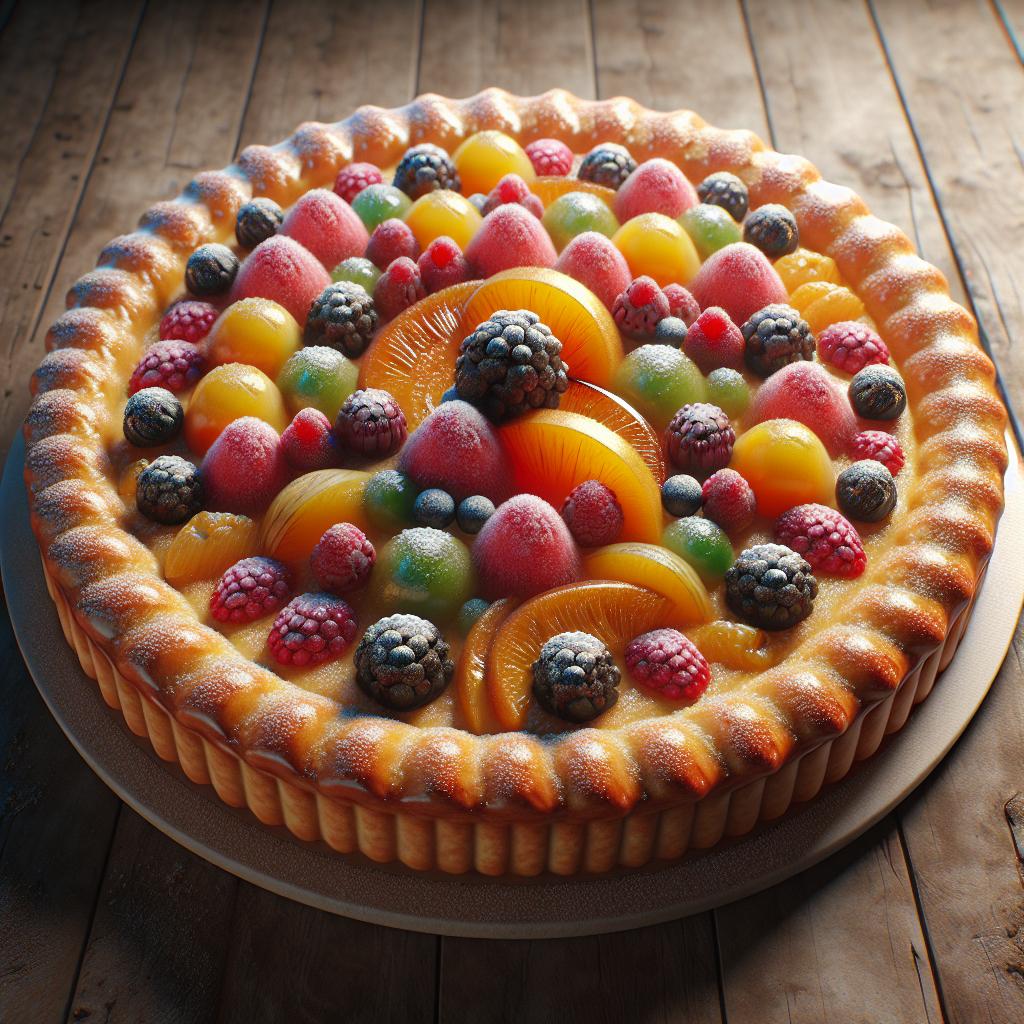 Crostata frangipane torta delicia