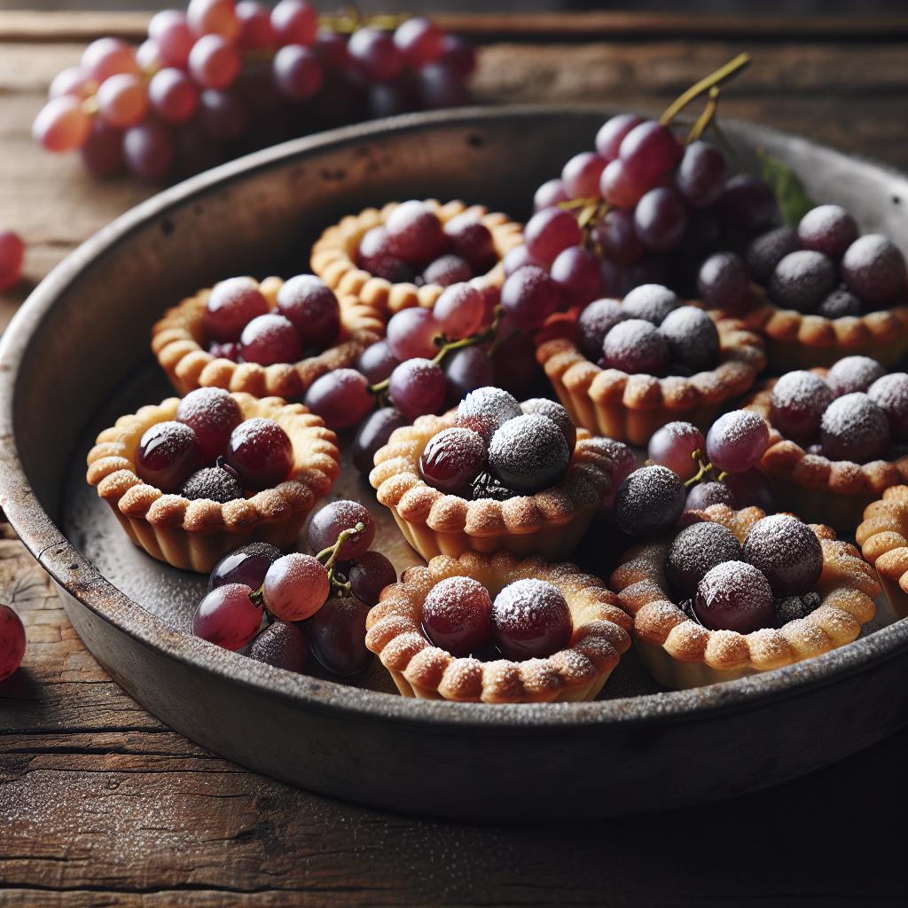 Tartaletas de uva