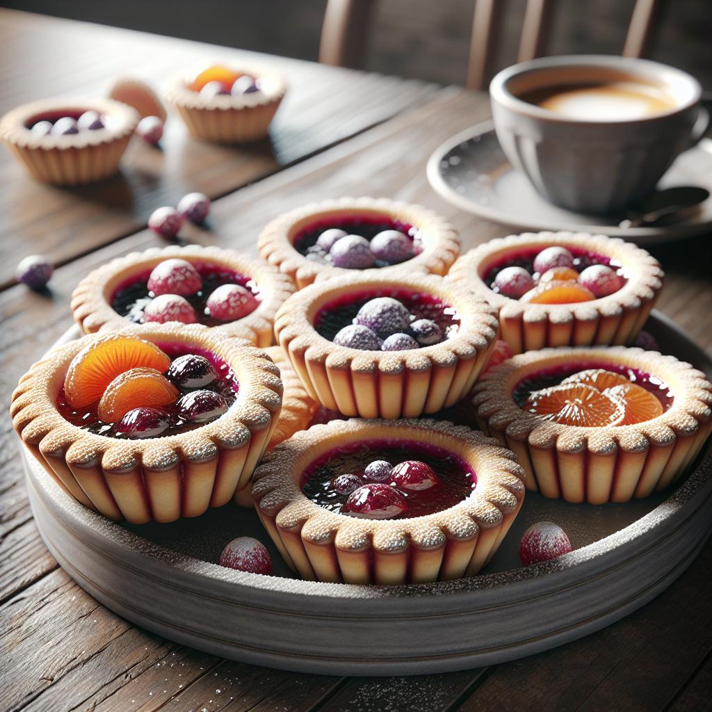 Tartaletas de mermelada