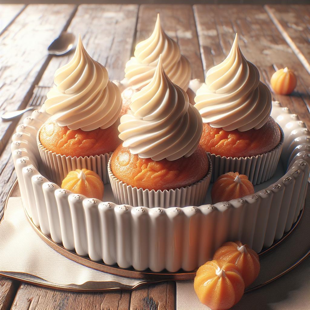 Cupcake de calabaza