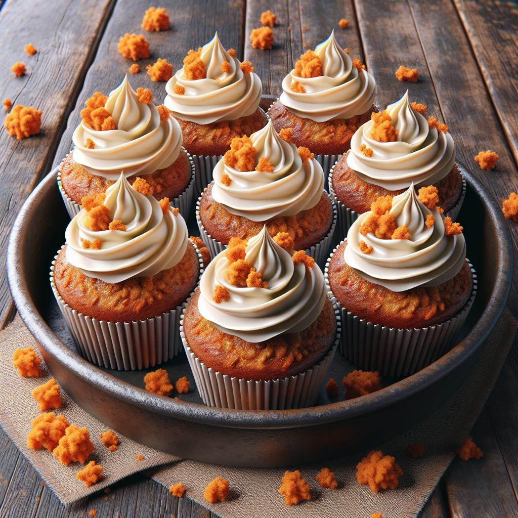 Cupcake de zanahorias