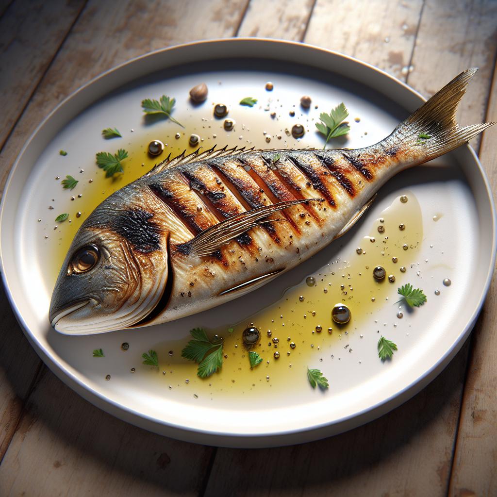 Dentón a la plancha