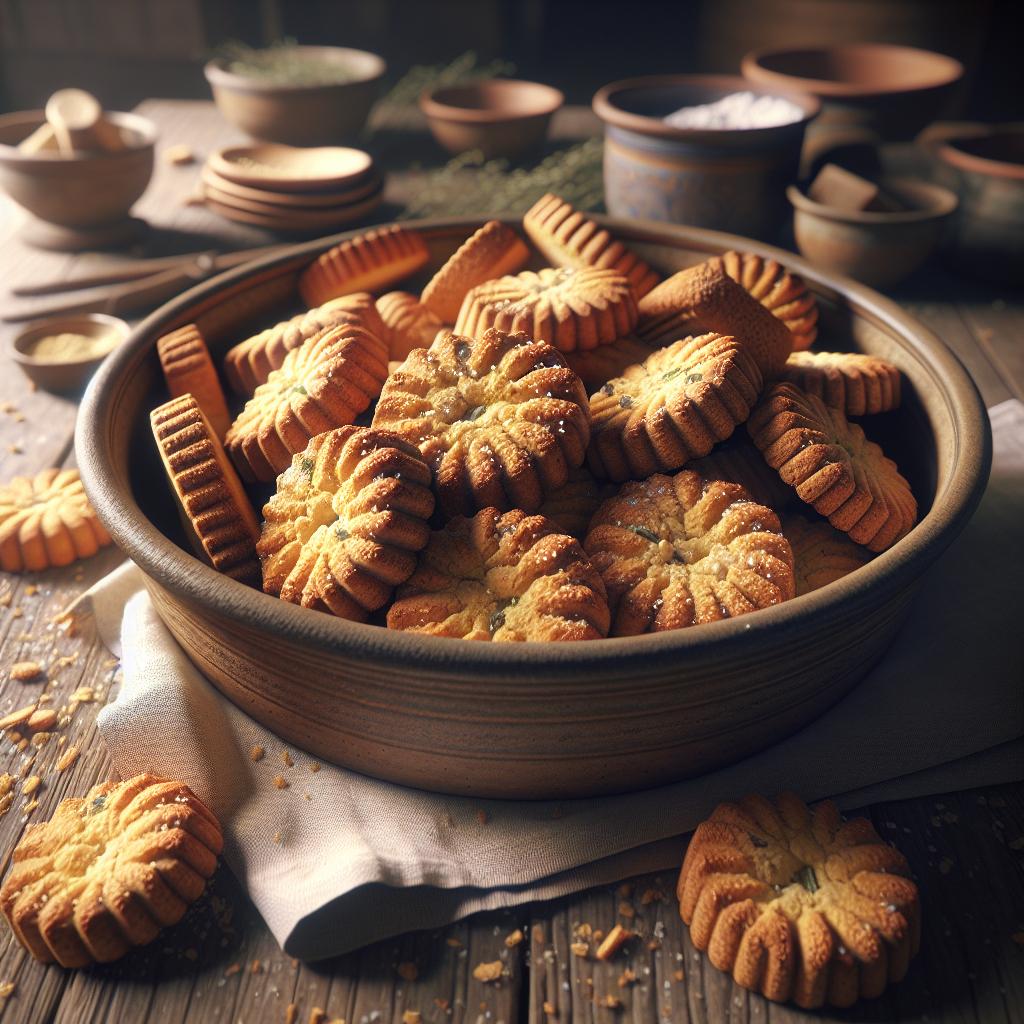 Diamantini (galletas) con harina de arroz