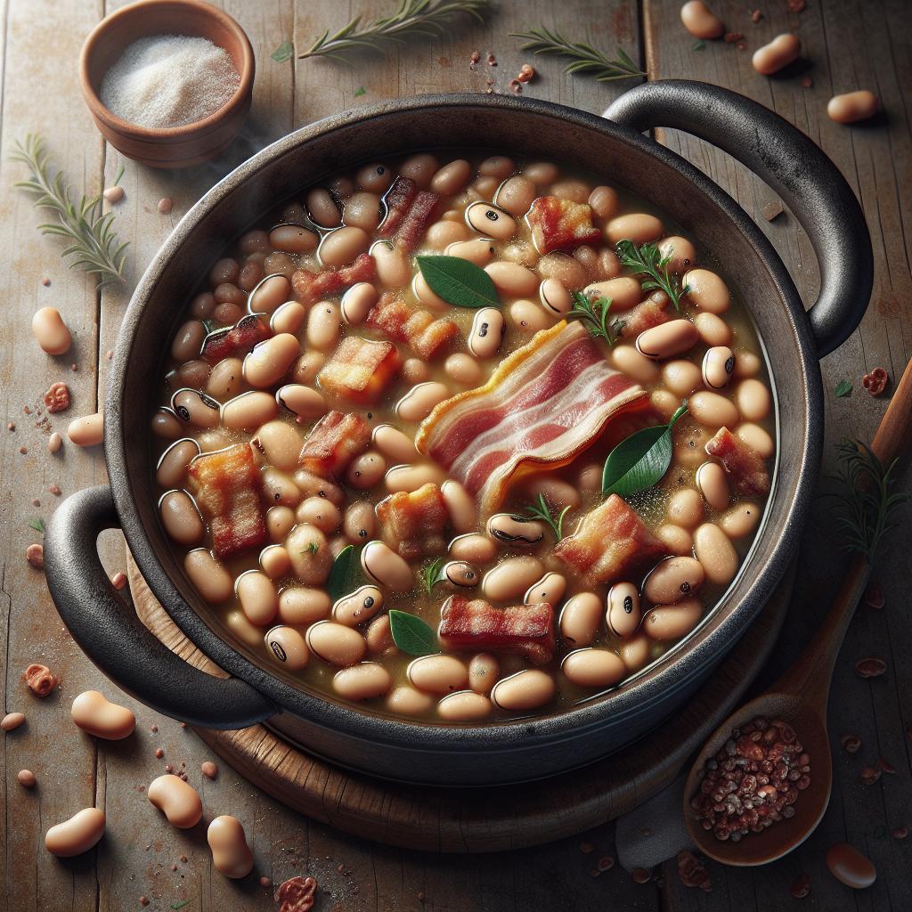 Frijoles con las coticas