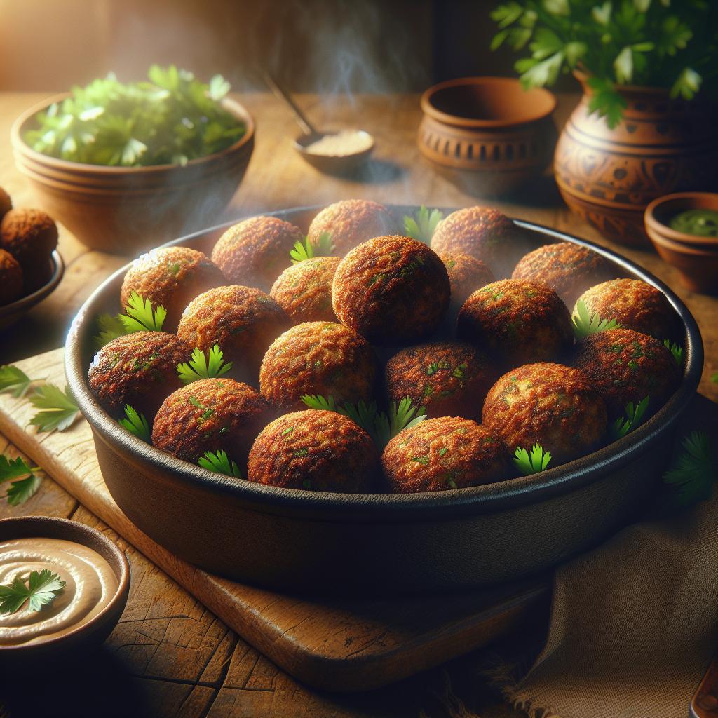 Falafel al horno