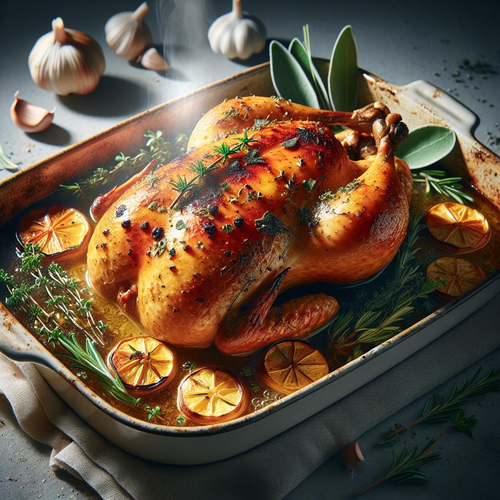 Pintada al horno