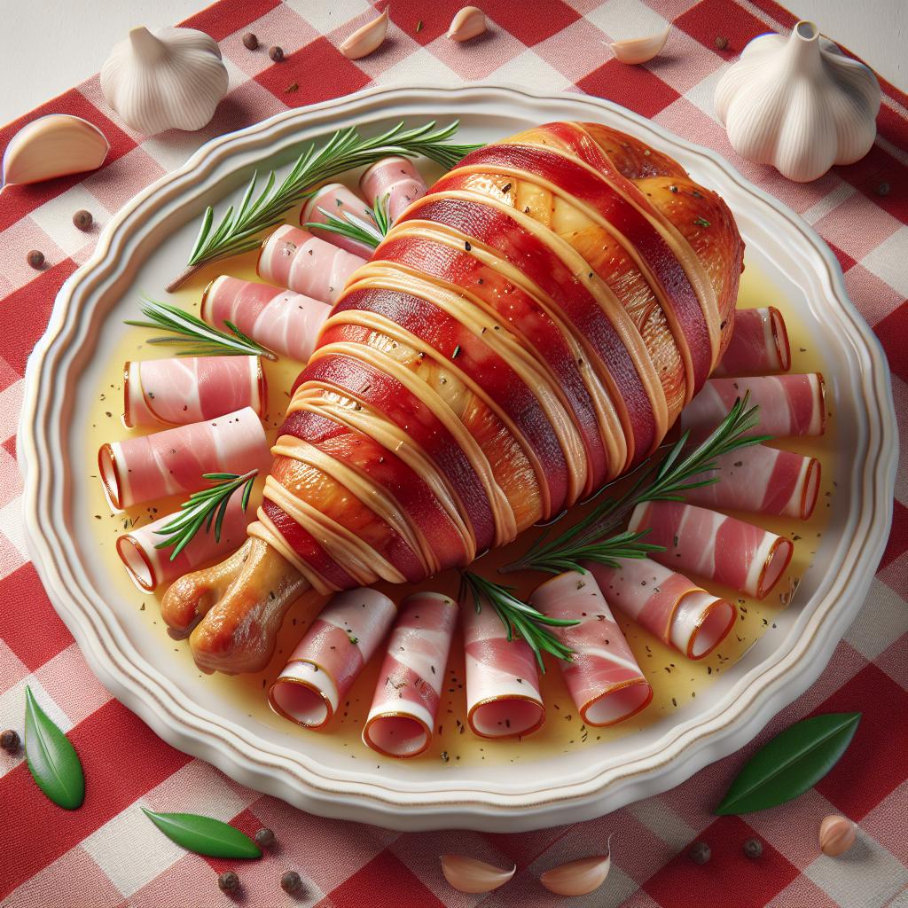 Pechuga de pavo con speck