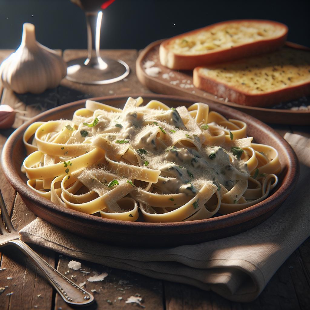Fettuccine al Ragù Blanco