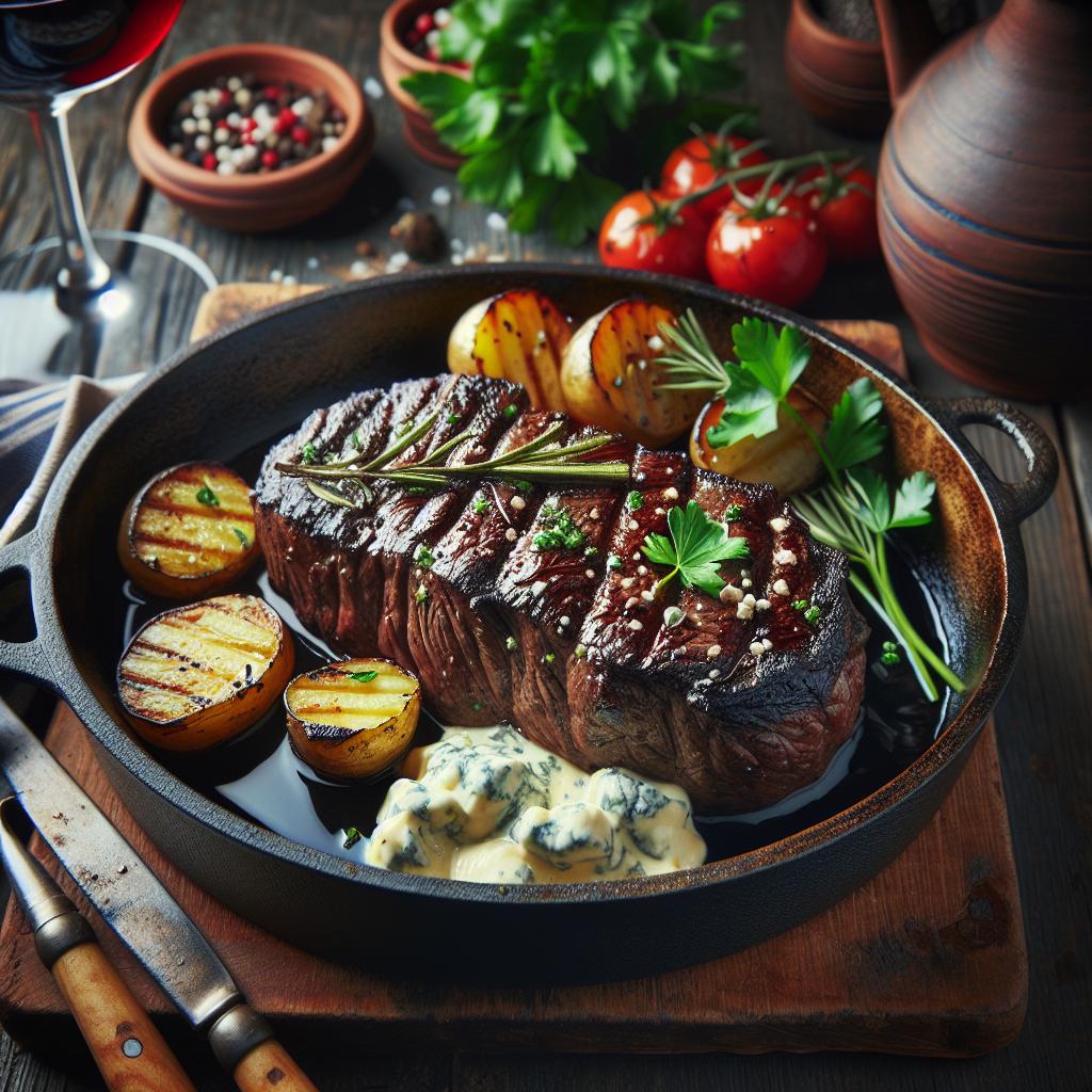 Filete de ternera con Gorgonzola