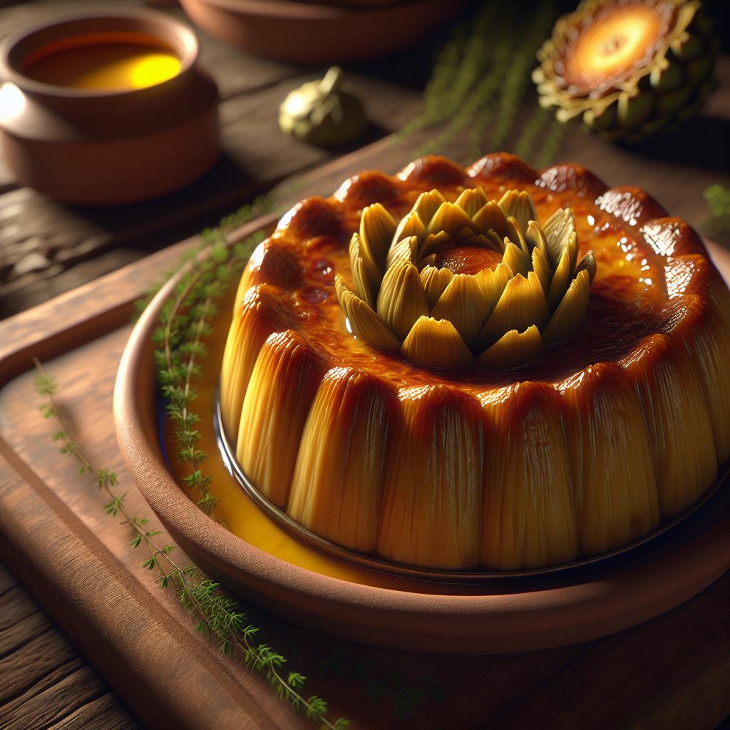 Flan de topinambur