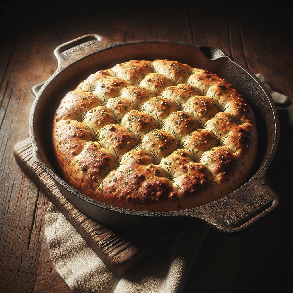 Focaccia para rellenar