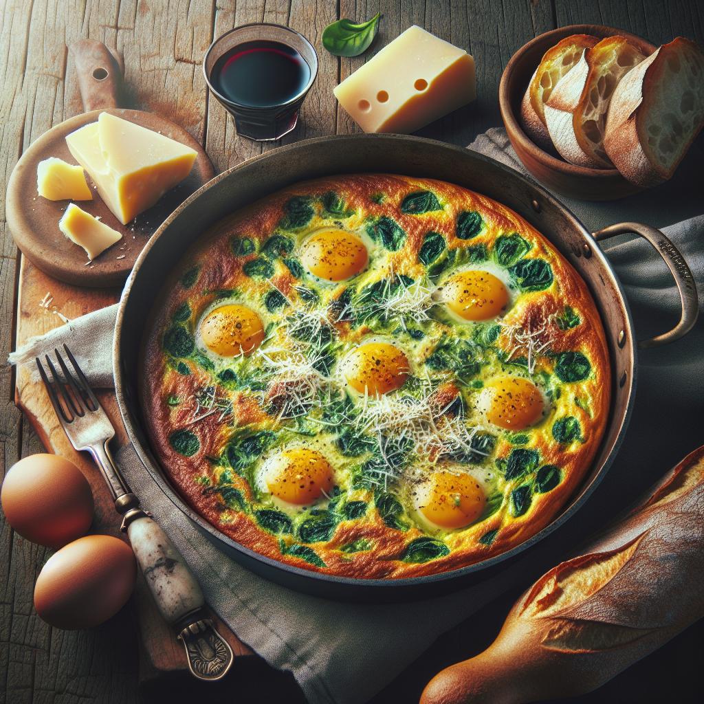 Tortilla de hierbas