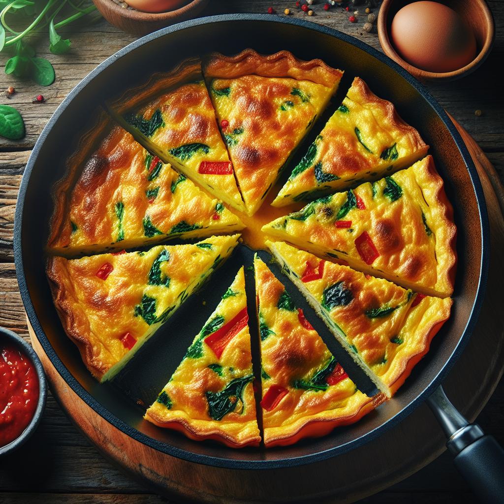 Tortilla de claras de huevo