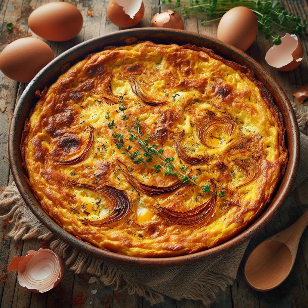 Tortilla de cebolla