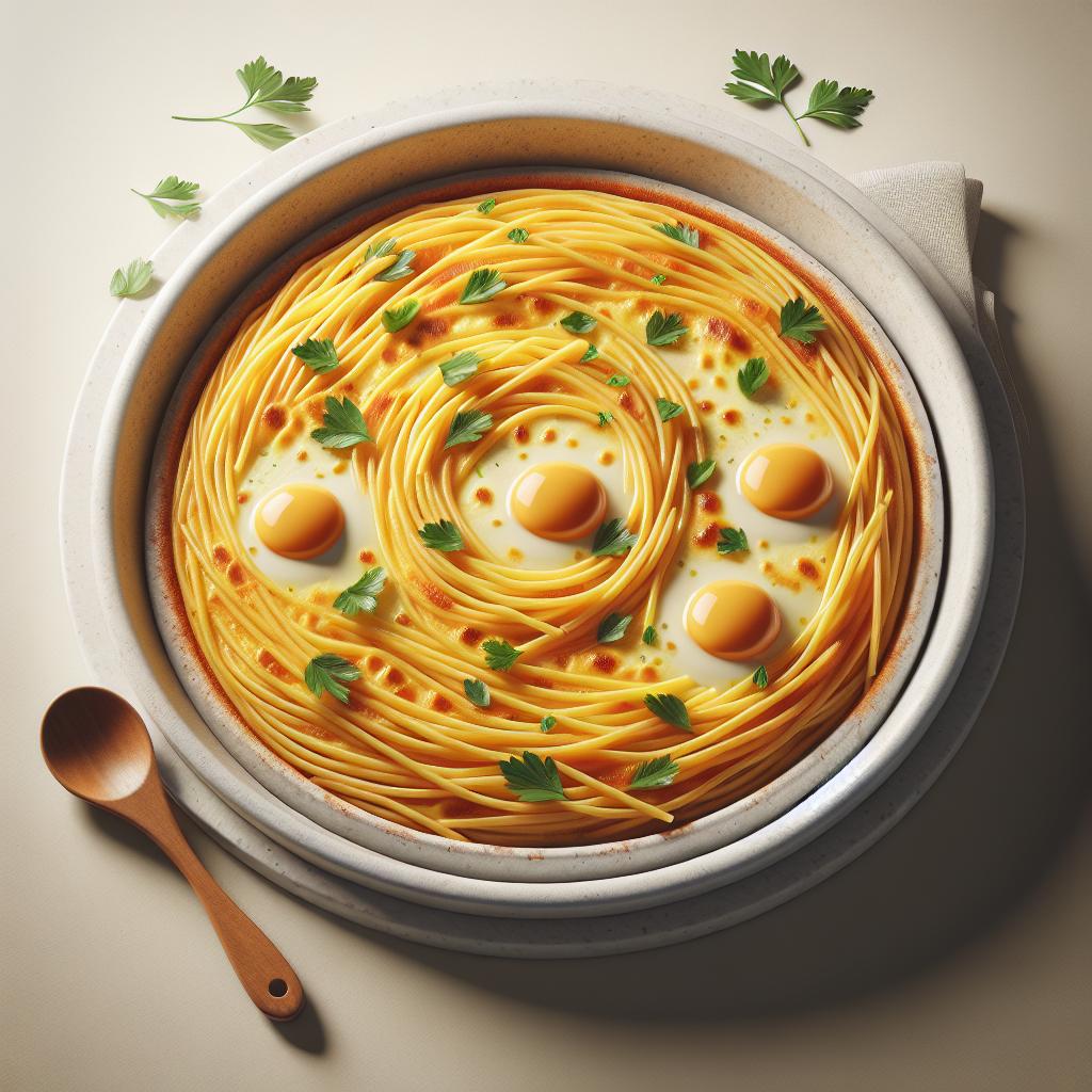 Tortilla de espaguetis