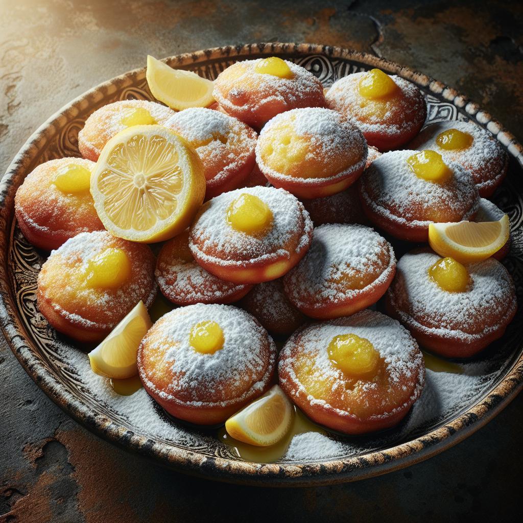Buñuelos de limón