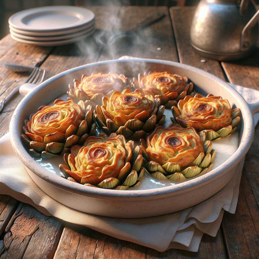 Buñuelos de alcachofas