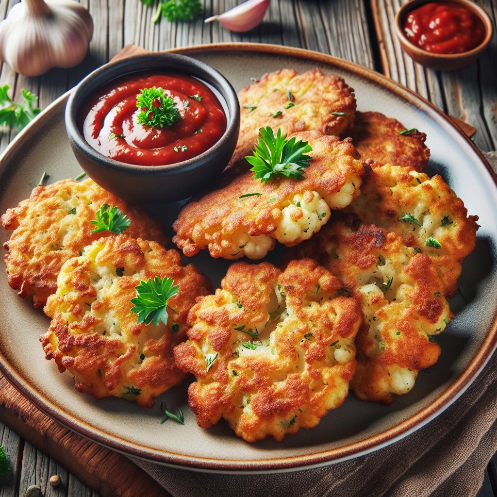 फूलगोभी की फ्रिटेल्स