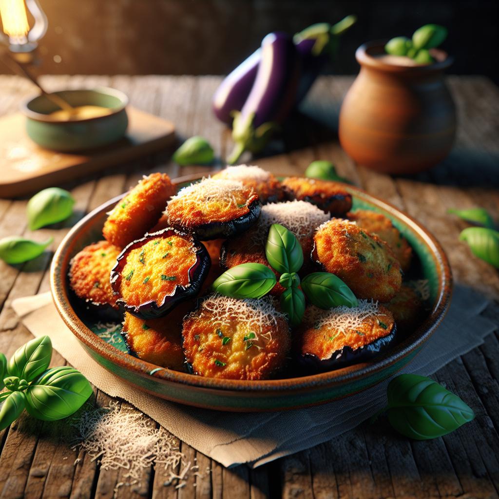 Buñuelos de berenjena