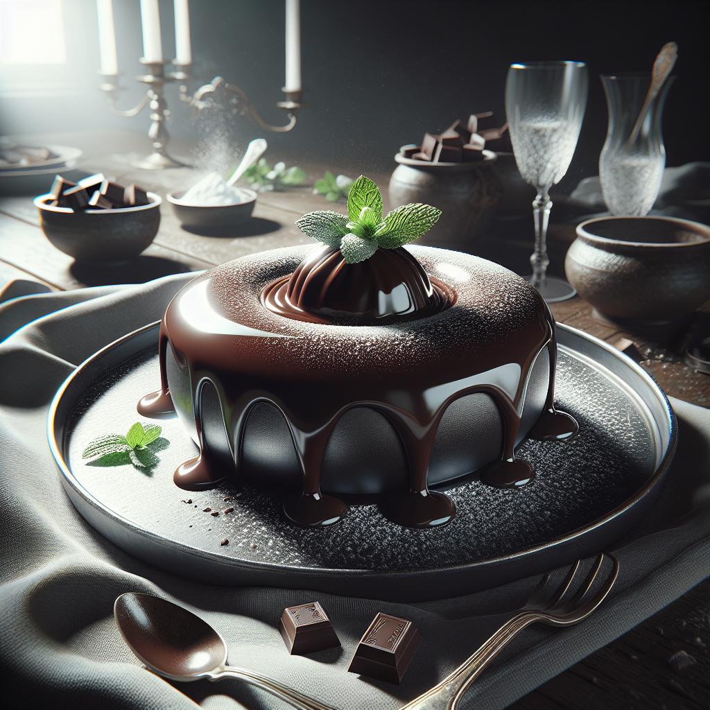 Ganache de chocolate