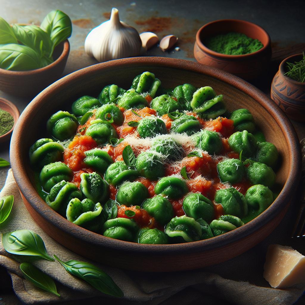 Gnocchetti verdes