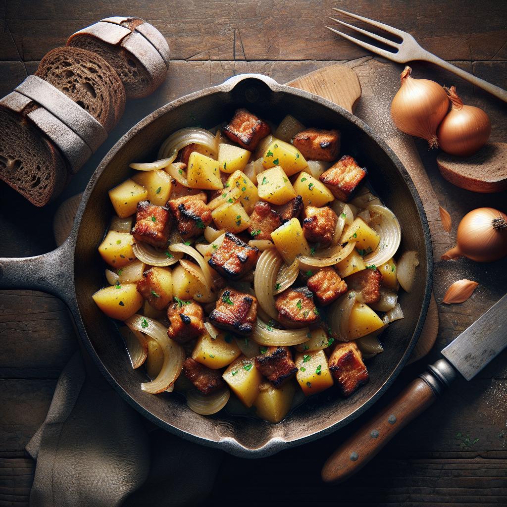 Gröstl a la tirolesa