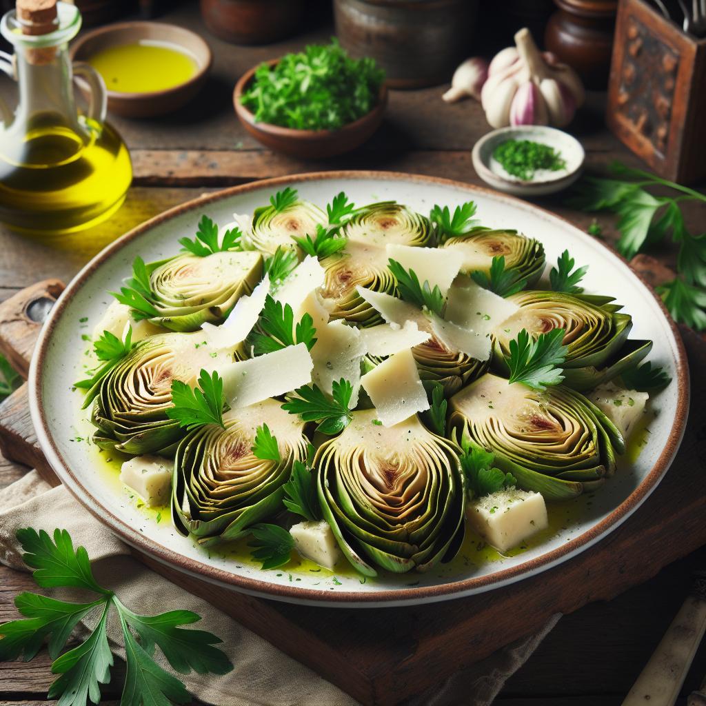 Ensalada de alcachofas
