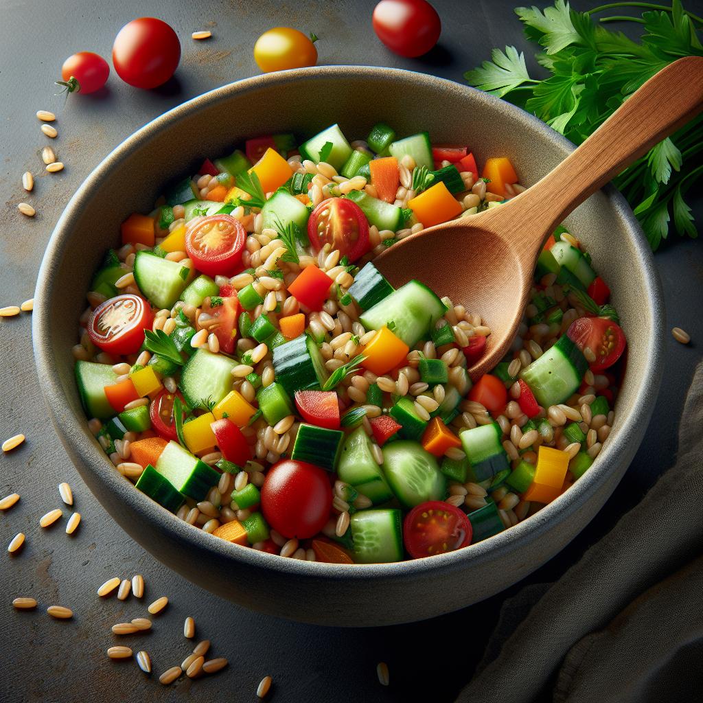 Ensalada de farro