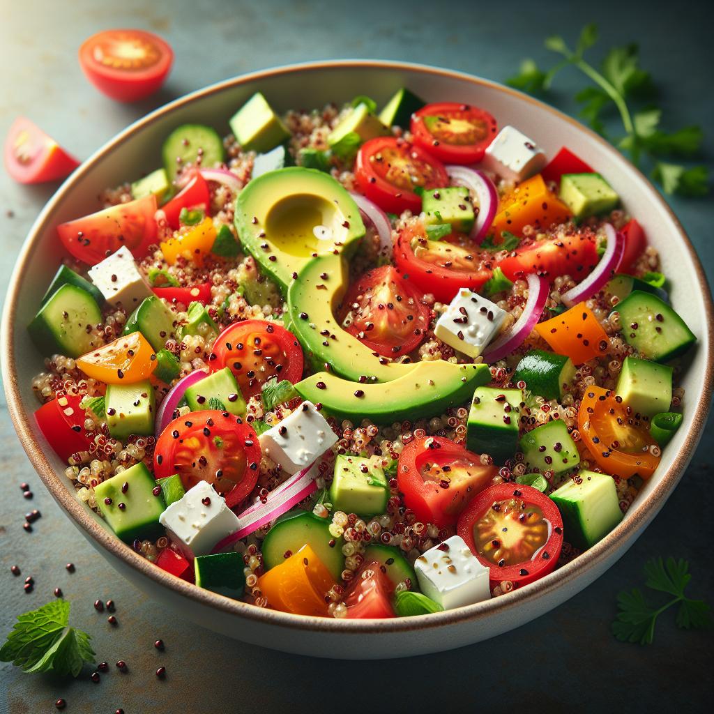 Ensalada de quinoa