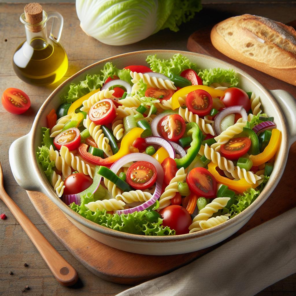 Ensalada de spätzle