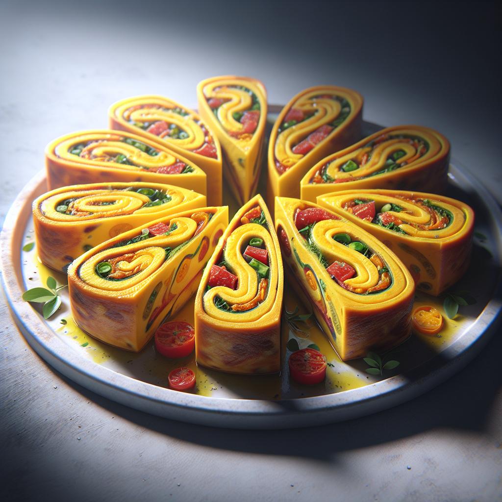Rollitos de tortilla
