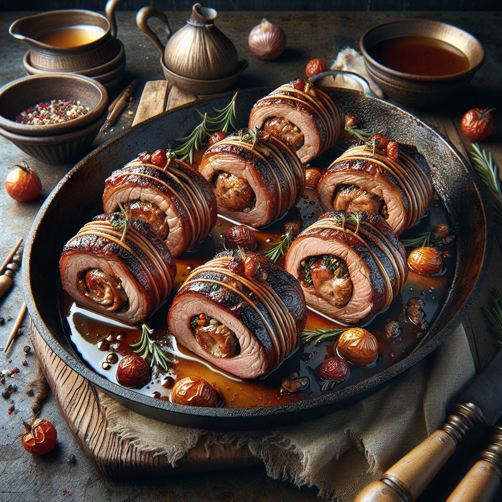 Rollitos de lomo