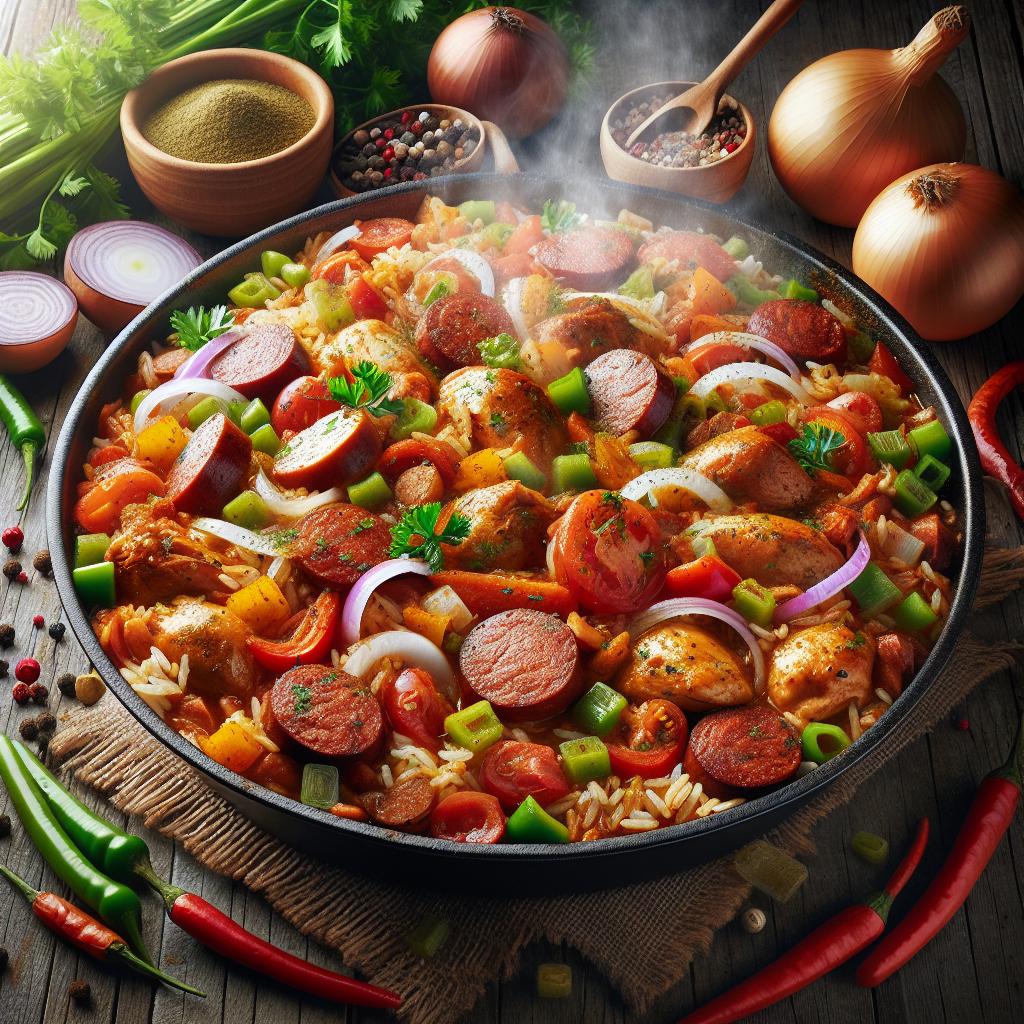 Jambalaya de Luisiana