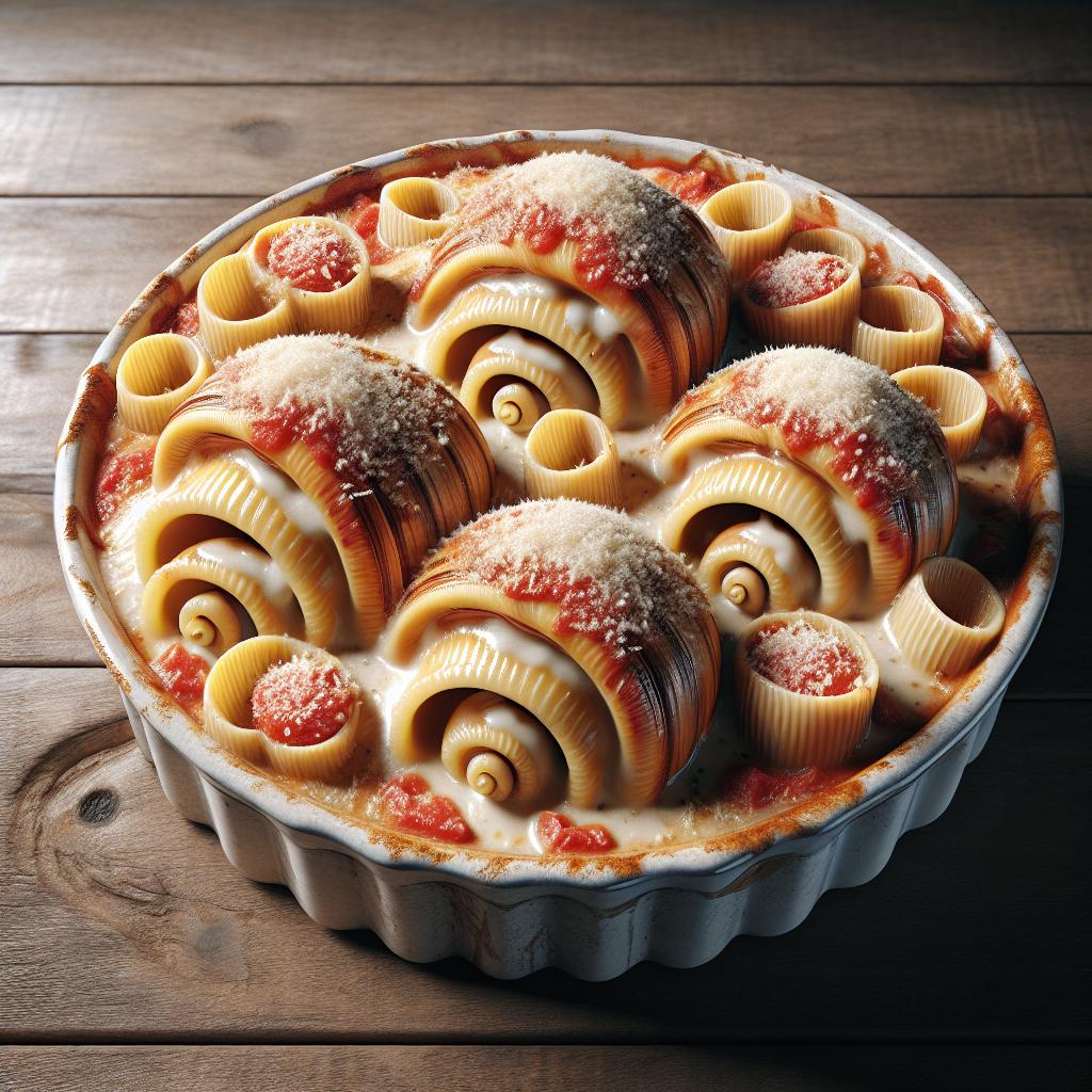 Lumaconi a la parmesana