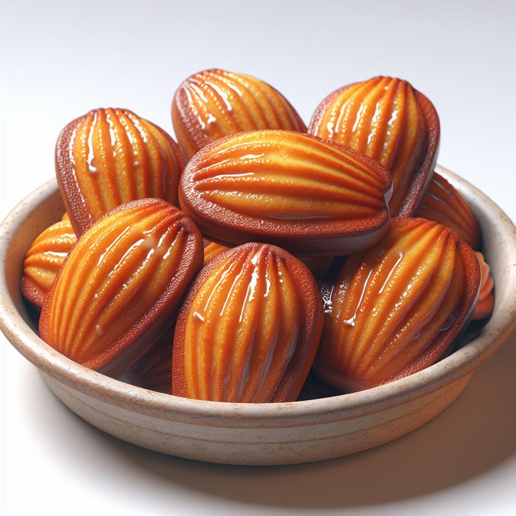 Madeleines glaseadas