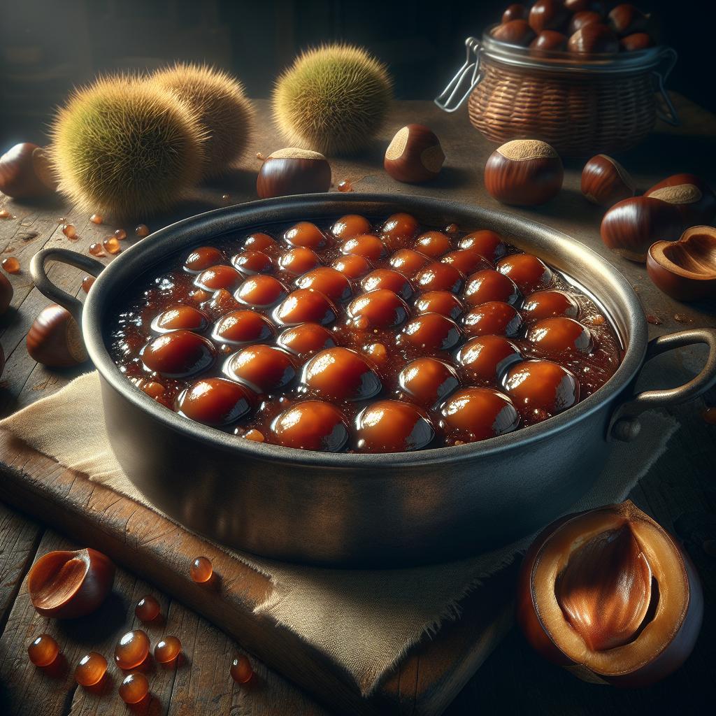 Mermelada de castañas