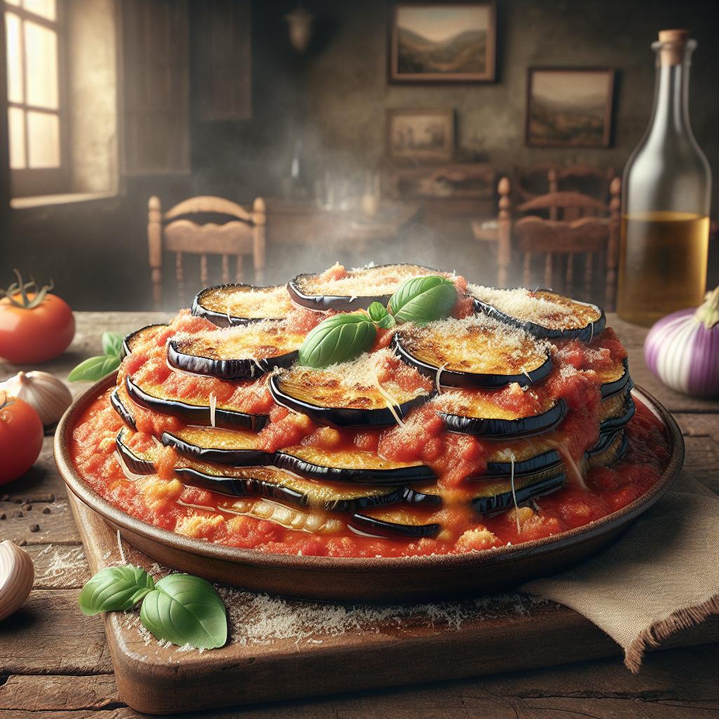 Berenjenas a la parmesana