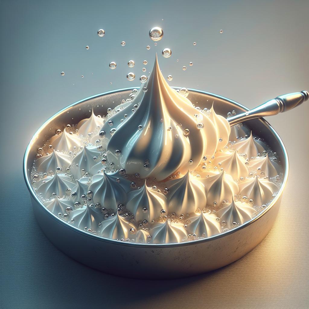 Merengues con aquafaba