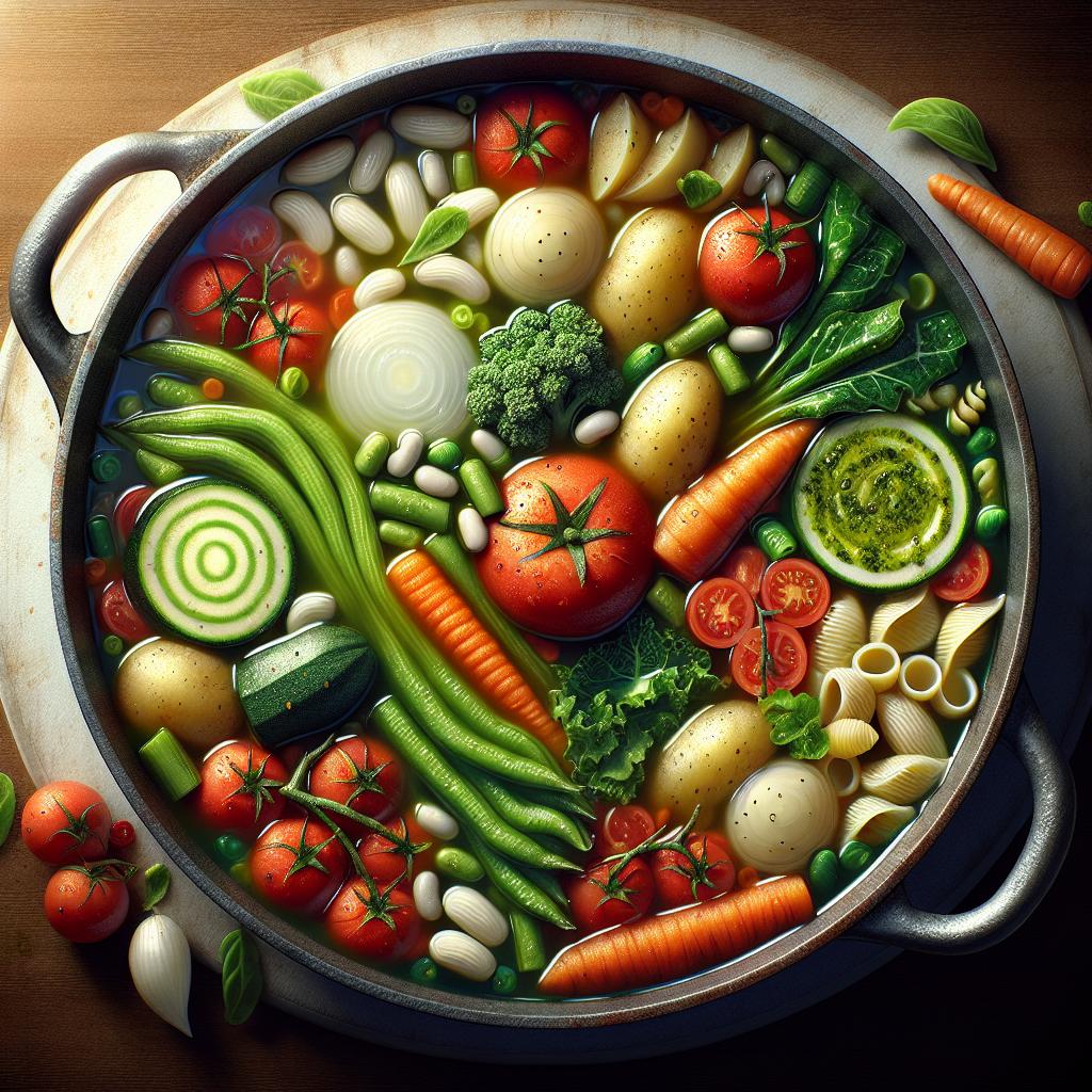 Minestrone a la genovesa