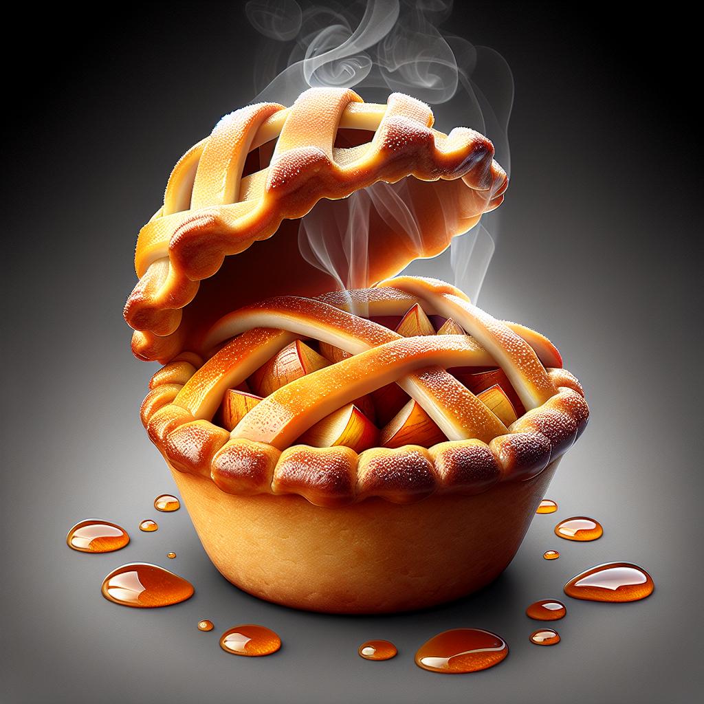 Mini tarta de manzana