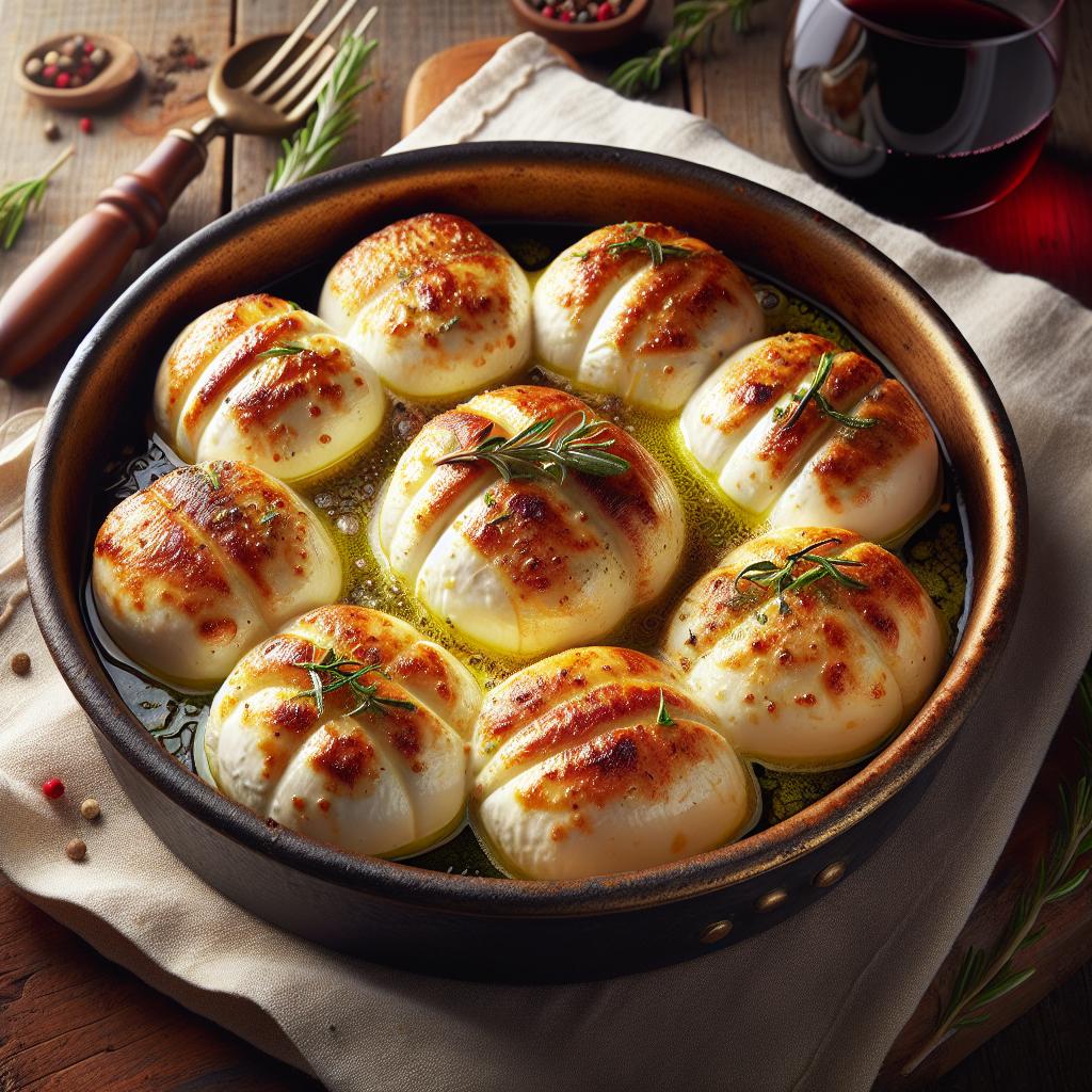 Mozzarella rellena