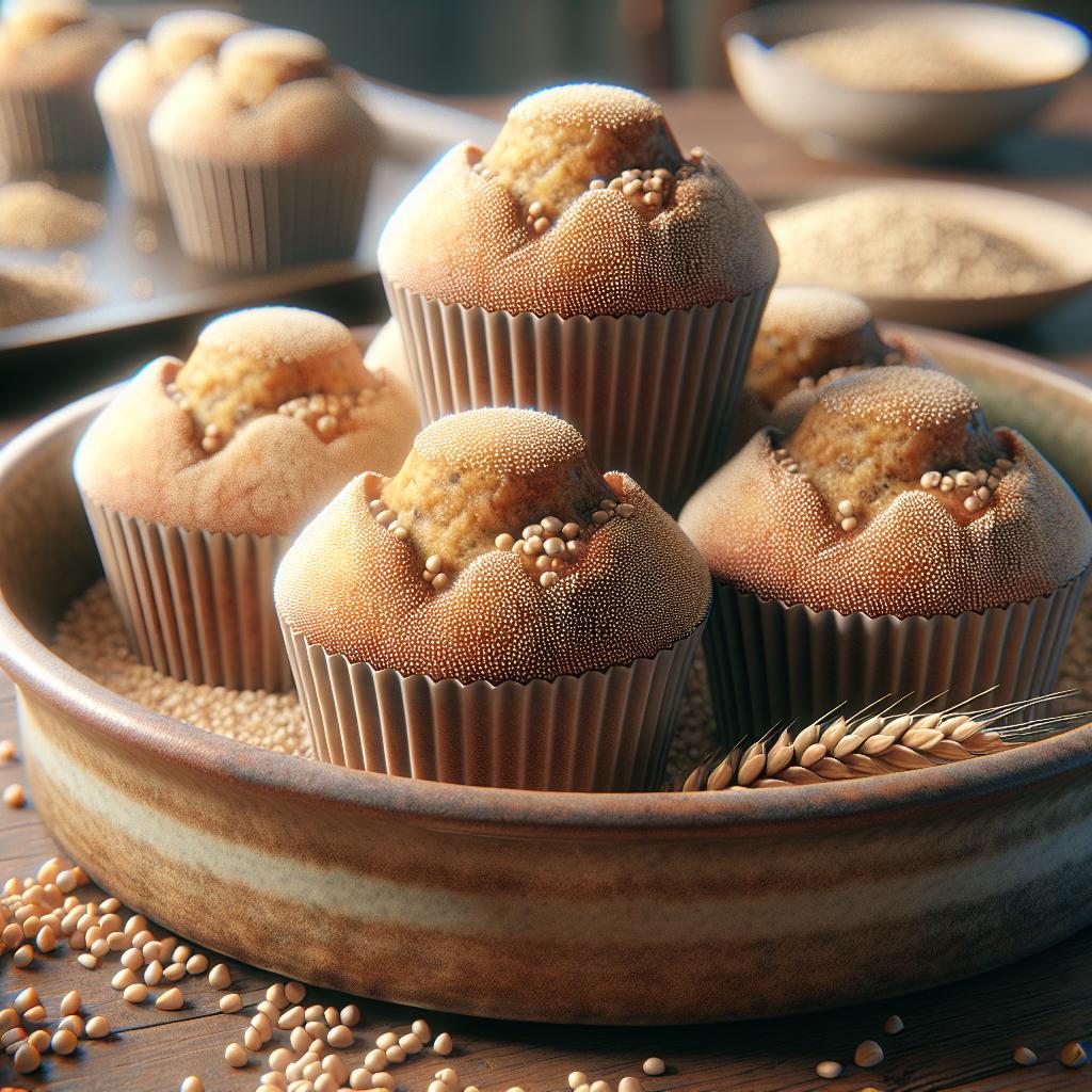 Muffins de amaranto