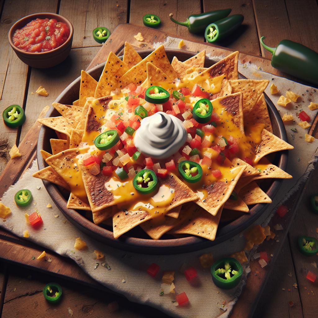 Nachos de piadina