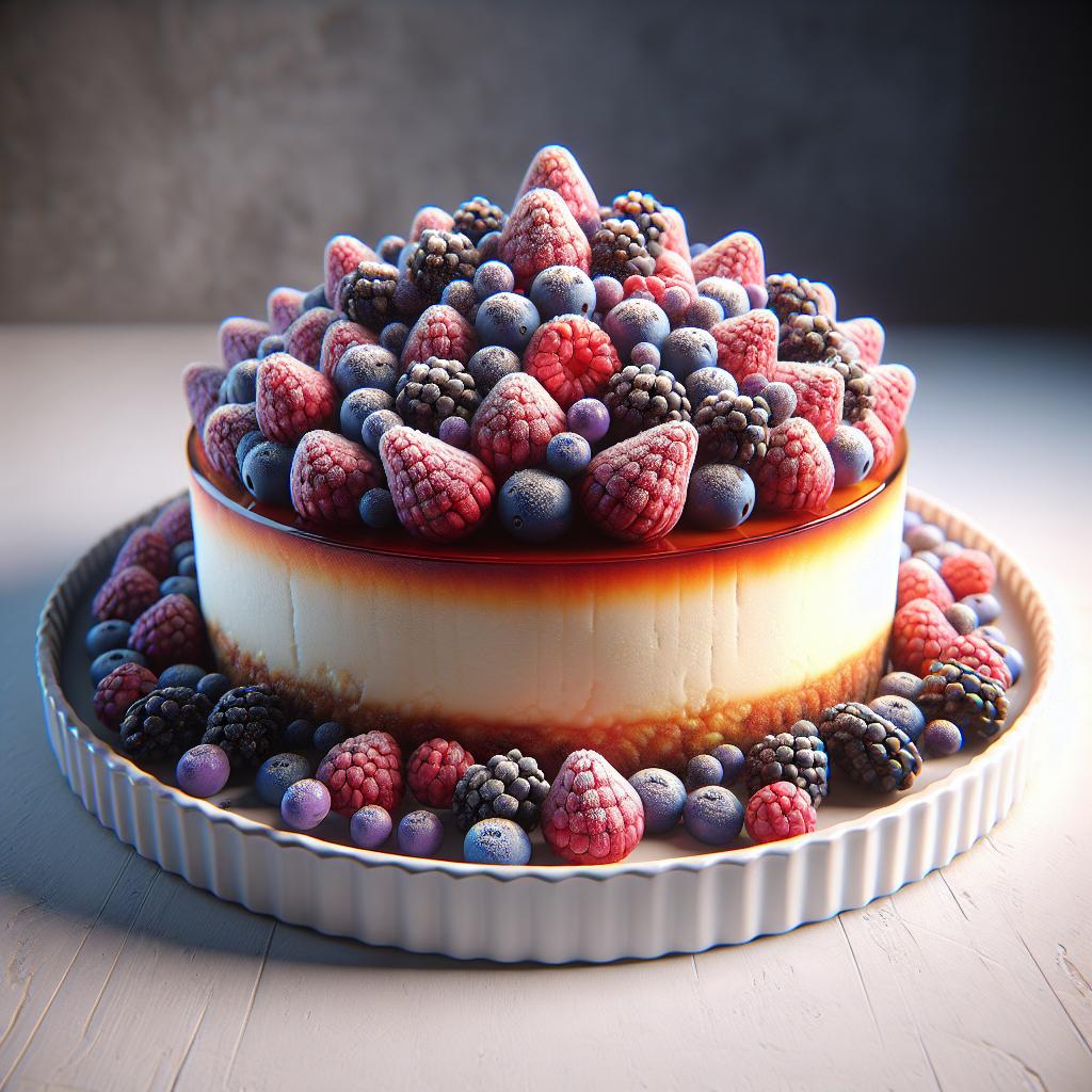 New York cheesecake ai frutti di bosco