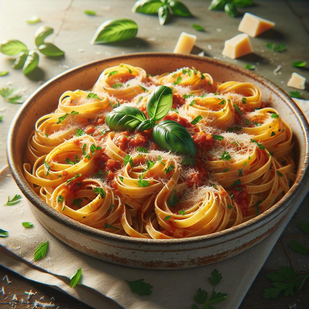 Nidos de tagliatelle
